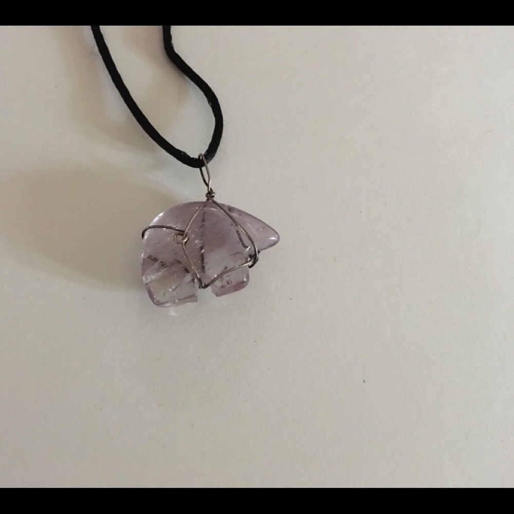 Amethyst Pendant Necklace
